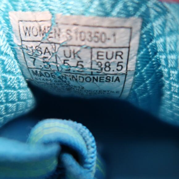 Saucony Shoes Womens 7.5 Athletic Trainer Running Sneakers Guide 10 Blue Active - Picture 16 of 16